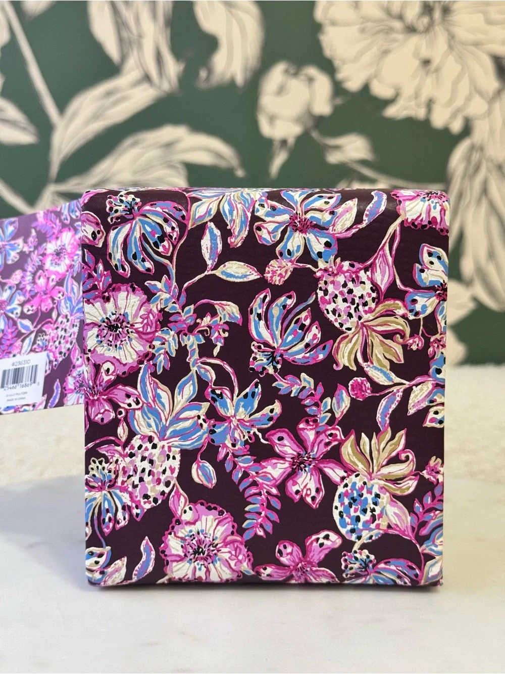 Lilly Pulitzer Purple Floral Travel Jewelry Box NWT